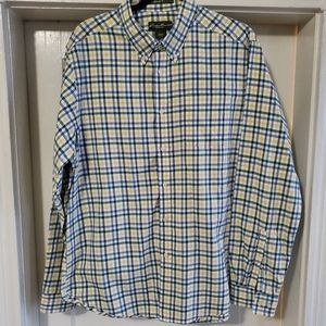 Eddie Bauer relaxed fit button down men's large